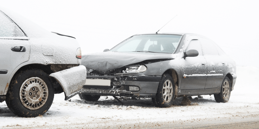 Speeding In Winter Weather, car accident leading to personal injuries